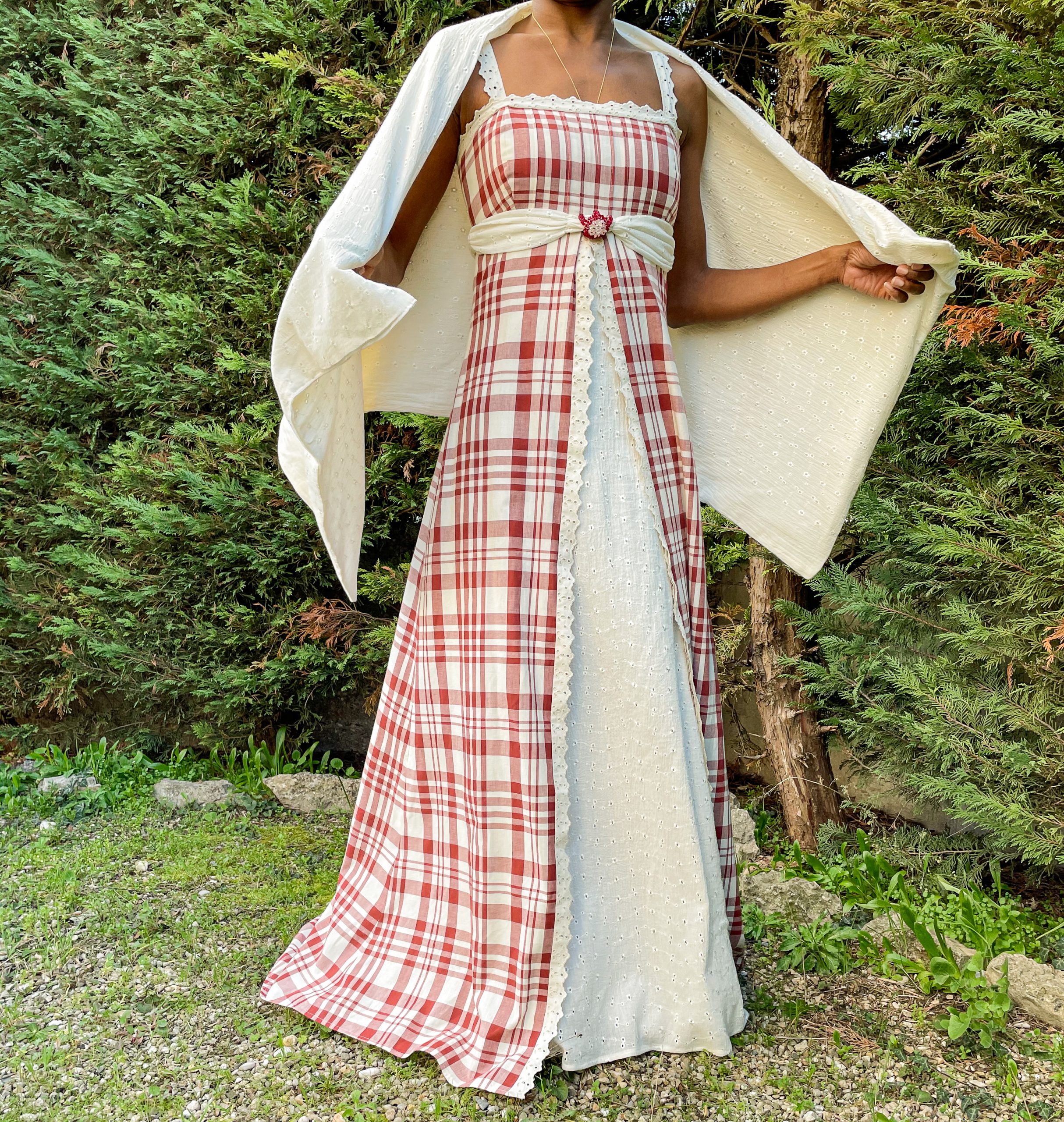 Robe de mariée madras